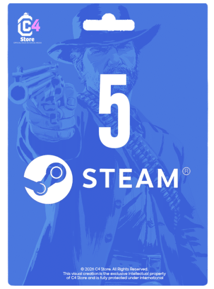 $5 Steam Wallet Code