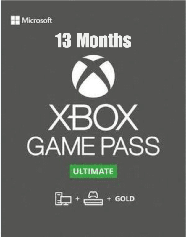 13 Months Xbox Game Pass Ultimate