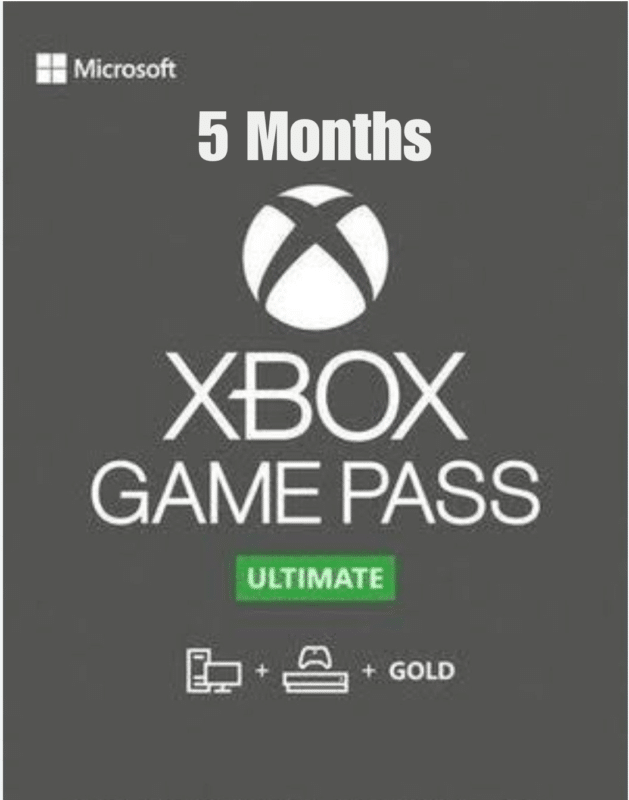 5 Months Xbox Game Pass Ultimate