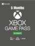 5 Months Xbox Game Pass Ultimate