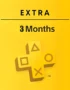 3 months Extra PS Plus